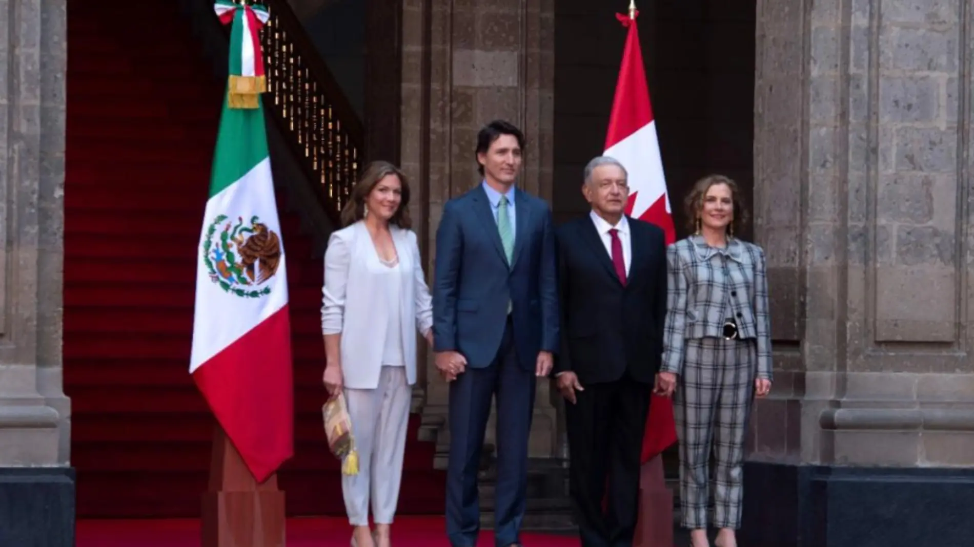 AMLO y Justin Trudeau  2